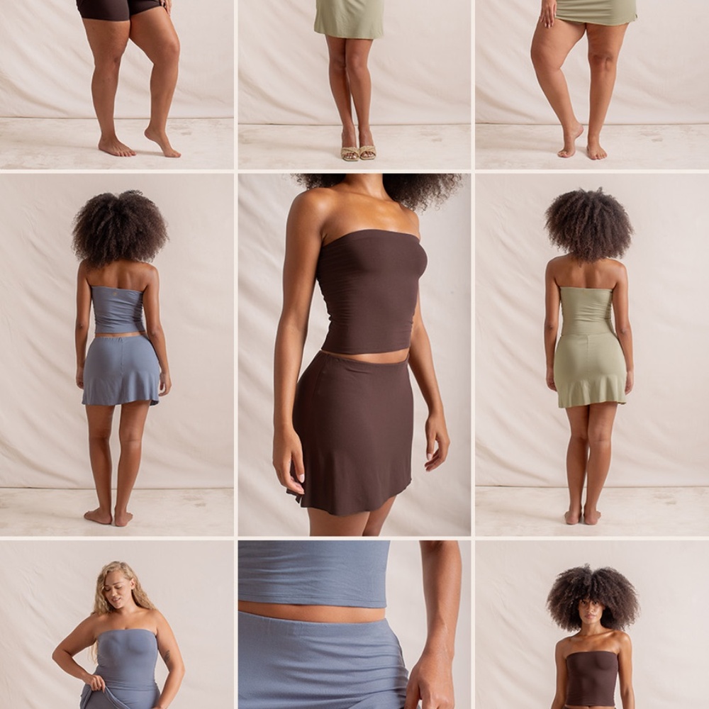 Hitomi X Indigo Luna Earth Angel Skort - Picture 7 of 7